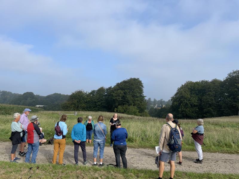 Tidligere litteragåtur i Ørbæk.